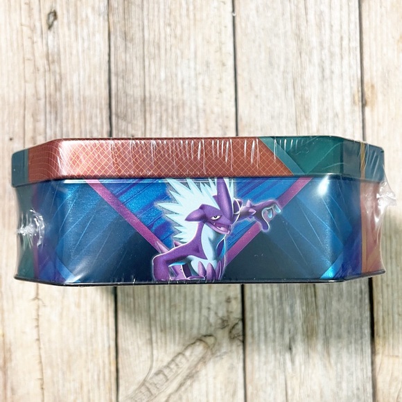 283. 💎 NEW FACTORY SEALED 2020 Pokemon TCG -Galar Challengers Tin (Copperajah V) - Picture 4 of 6